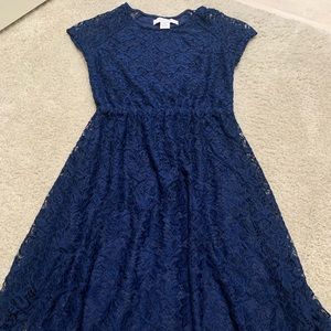 Navy blue dress!